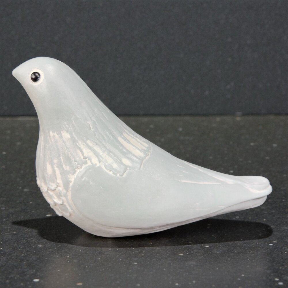 Isabel Bloom Peace‎ Dove Large Heavy 10inch Figurine Artist Signed Bird USA Made